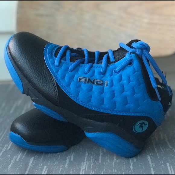 And1 Other - AND1 Bankster Boys Athletics Shoe Black/Royal New